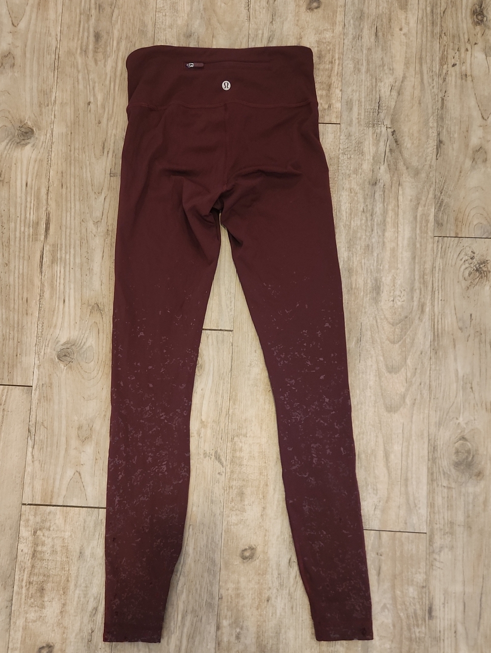 Lululemon Burgundy Leggings